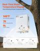 VEVOR Portable Propane Water Heater, 6L Tankless Outdoor Water Heater, 41000 BTU 1.58 GPM Instant Hot Water