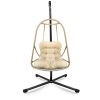 JESE Swing Egg Chair with Stand – Foldable Hanging Chair for Indoor & Outdoor Use – 300lbs Capacity